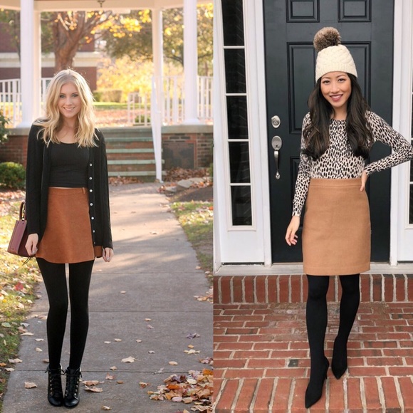 NWT 2 Pair Black Lined Tights Opaque Footless - Picture 3 of 3